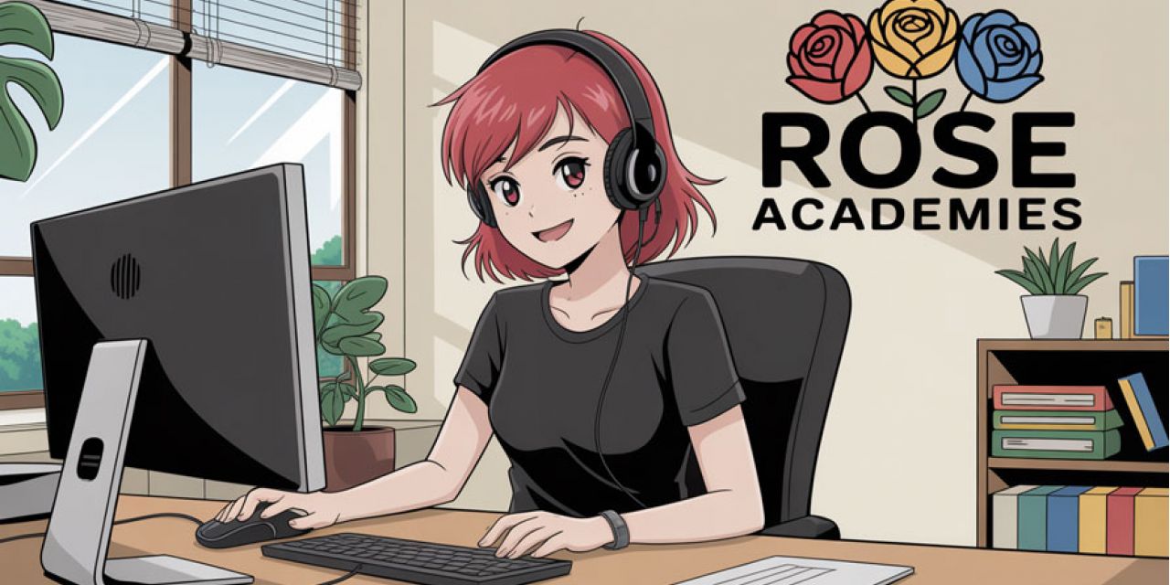 alternative high school student animated