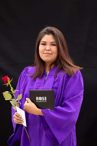 Canyon Rose East Academy Graduation Picture 1
