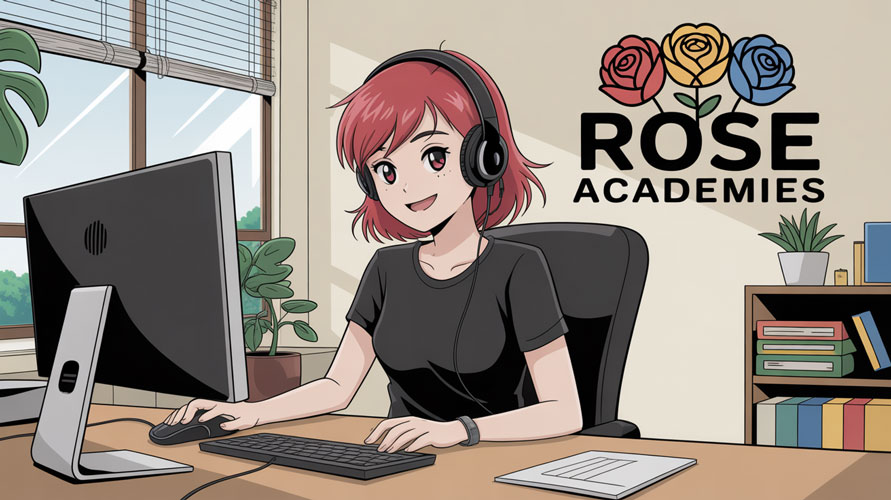 alternative high school student animated